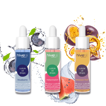 Hive Solutions Cuticle Drops – Assorted Flavours (30ml) - EMOI SUPPLY