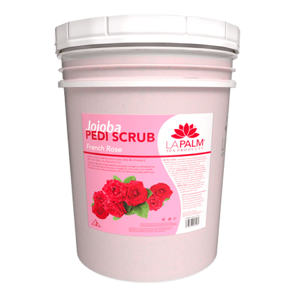 Jojoba Pedi Scrub French Rose by La Palm - EMOI SUPPLY