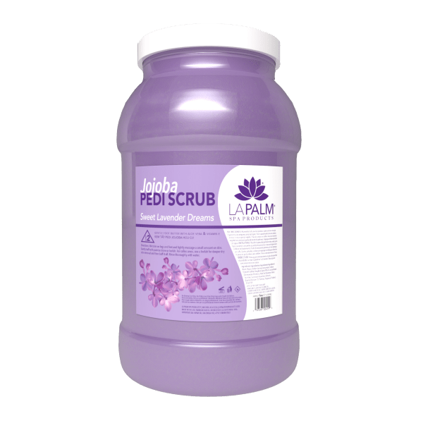 Jojoba Pedi Scrub Lavender by La Palm - EMOI SUPPLY