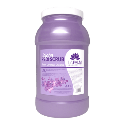 Jojoba Pedi Scrub Lavender by La Palm - EMOI SUPPLY
