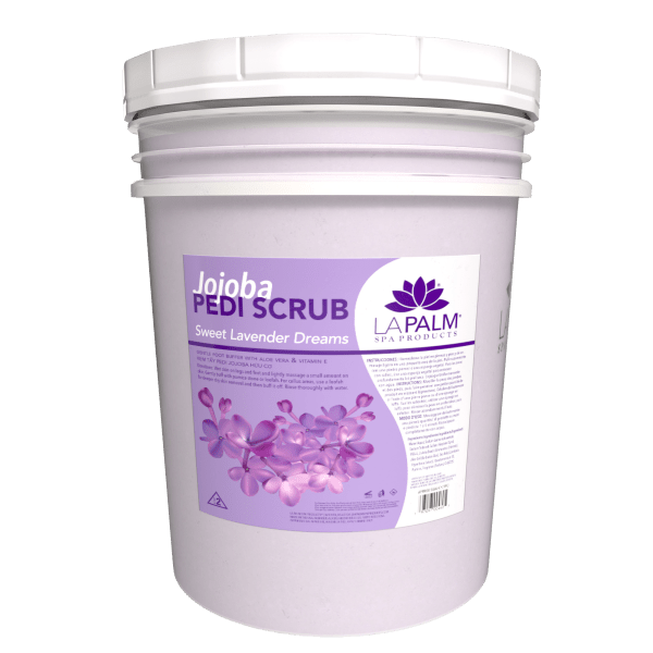 Jojoba Pedi Scrub Lavender by La Palm - EMOI SUPPLY