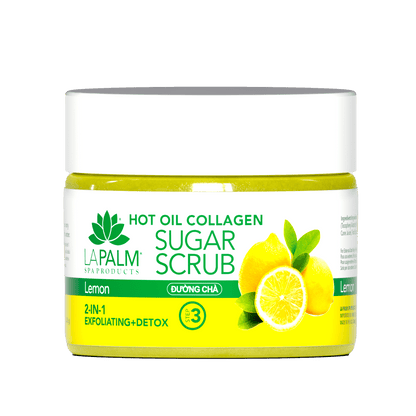 La Palm Hot Oil Sugar Scrub – Lemon - EMOI SUPPLY