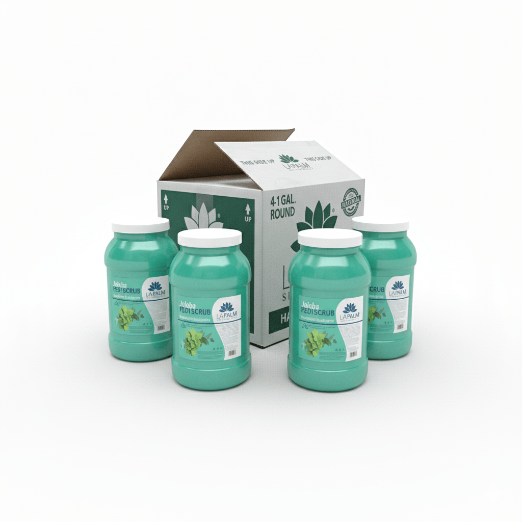 LaPalm Jojoba Scrub – Box of 4 Gallons - EMOI SUPPLY