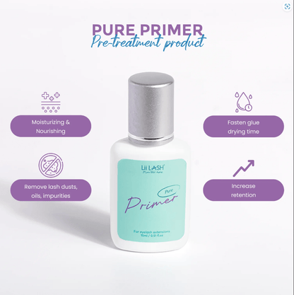 LII LASH Eyelash Pure Lash Primer (15ml) - EMOI SUPPLY