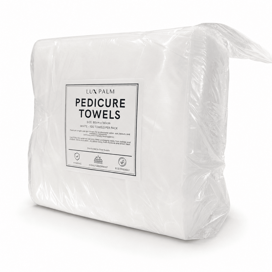 LuxPalm Pedicure Towels - Emoi Supply