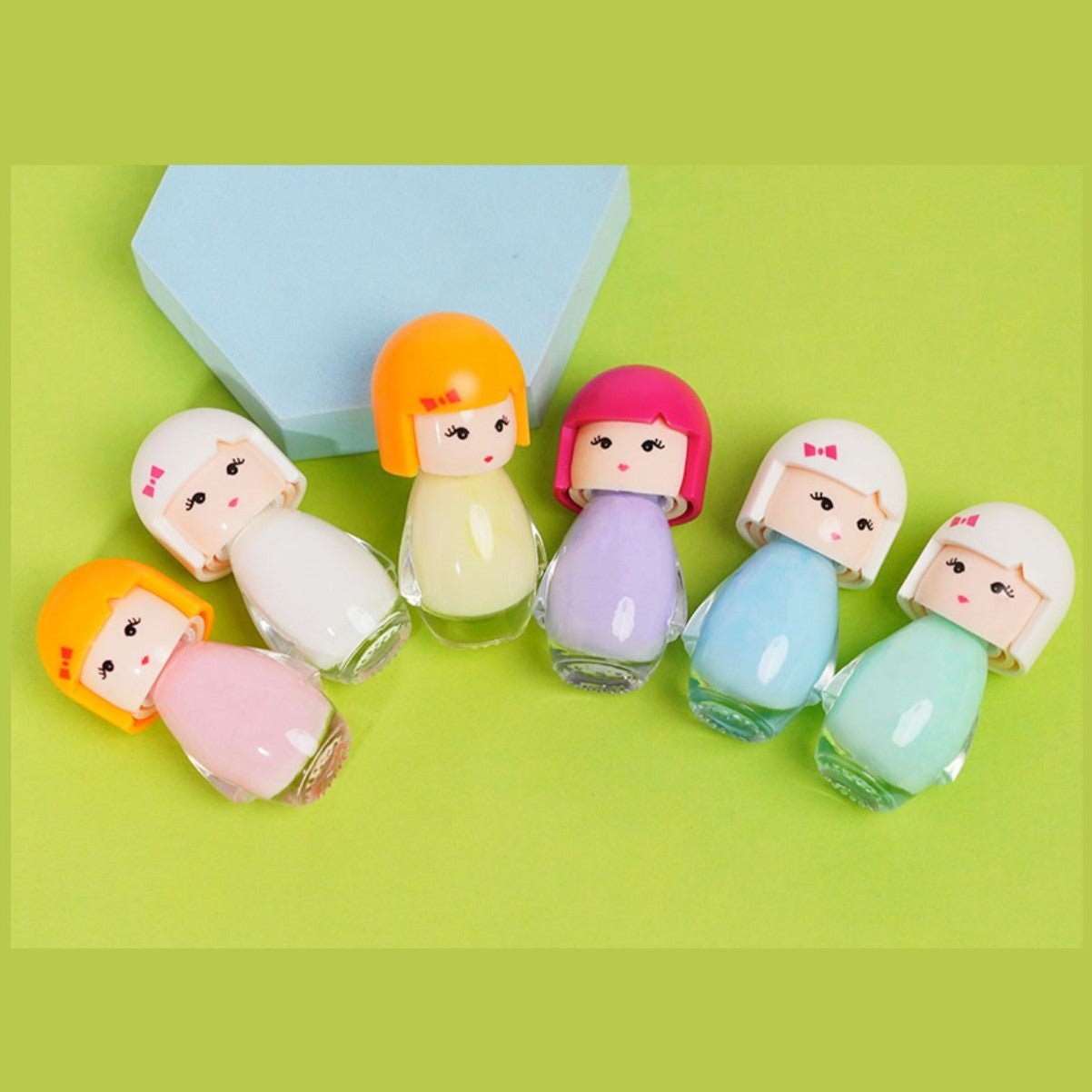 MANICORN Water Based Nail Polish Mini Dolls 5ml (pack of 6 pieces) - Emoi Supply