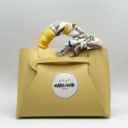Manicrown Mini Gift Handbag with Scarf Handle - Emoi Supply