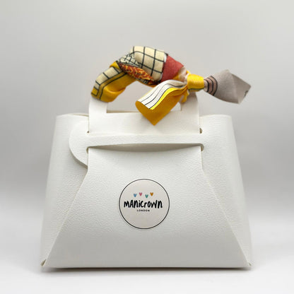 Manicrown Mini Gift Handbag with Scarf Handle - Emoi Supply