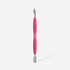 Manicure Pusher Gummy – UNIQ 10 TYPE 3 (Rounded Narrow Pusher + Cleaner / Hatchet) by Staleks - EMOI SUPPLY
