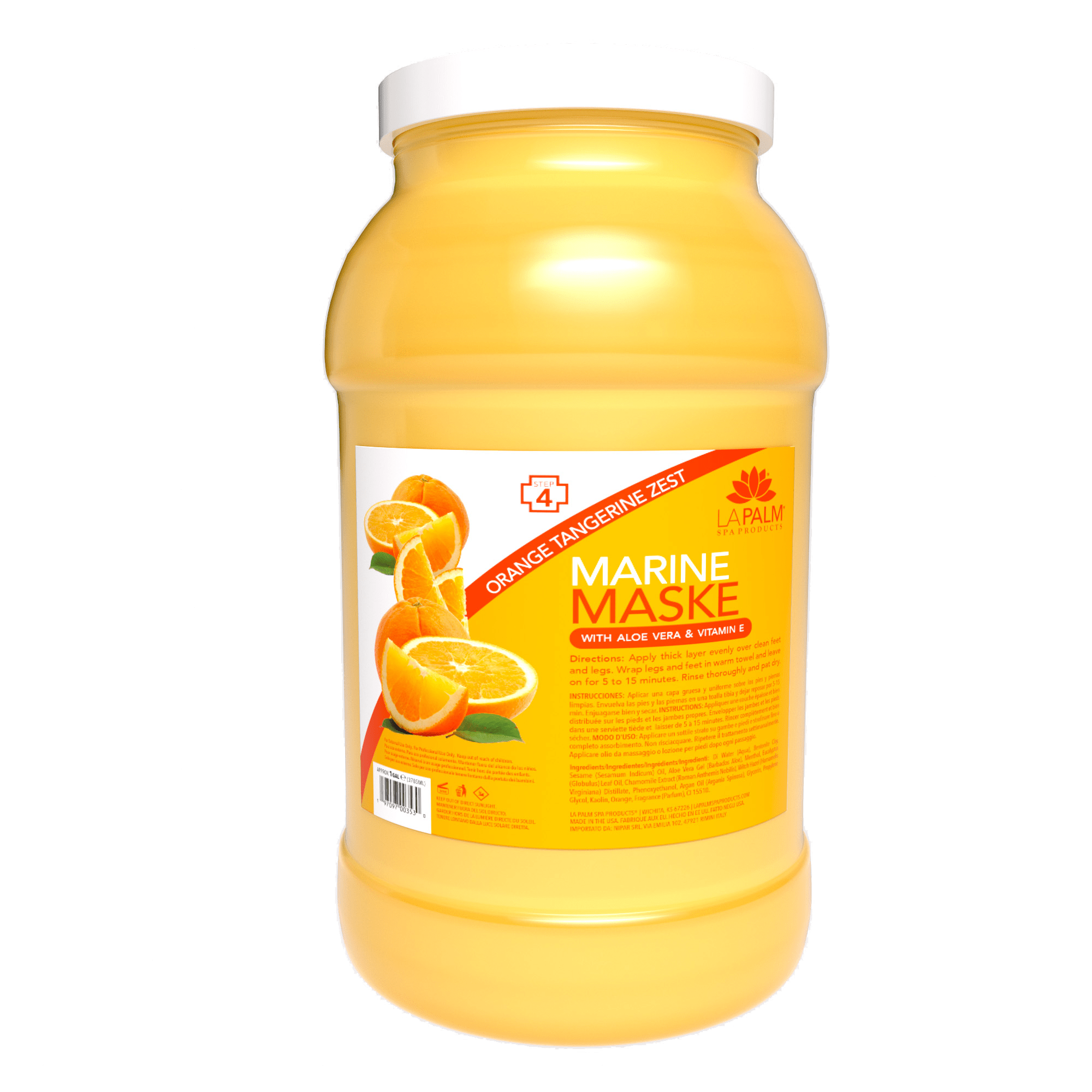 Marine Maske Orange Tangerine Zest by La Palm - EMOI SUPPLY