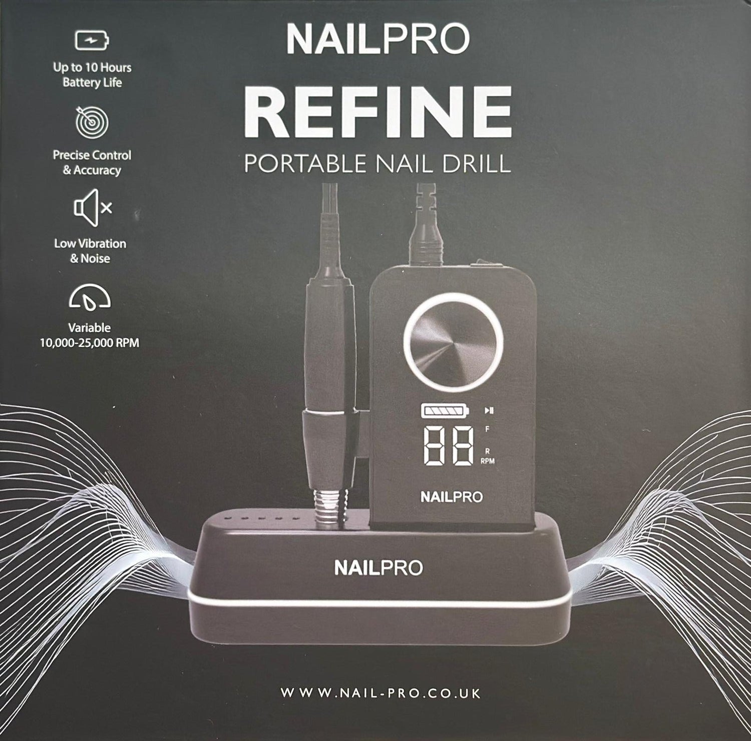 Nail Pro Refine Portable Nail Drill - EMOI SUPPLY