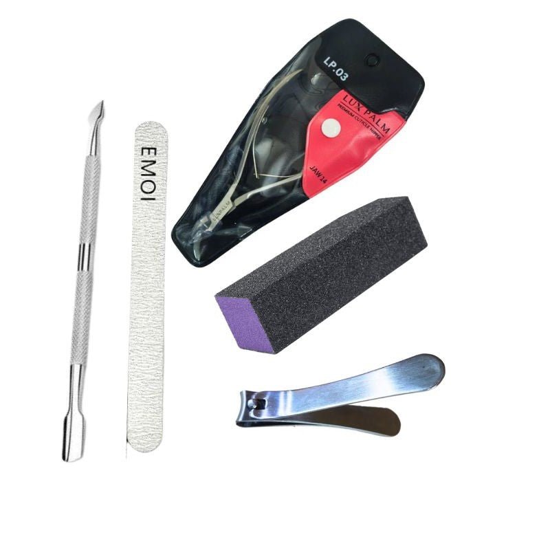 Nail Tool Kit Bundle (5 pcs) - EMOI SUPPLY