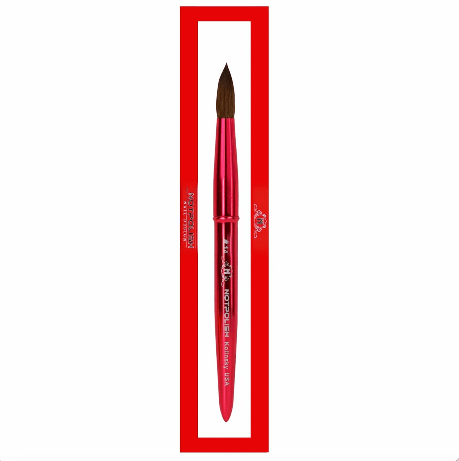 Notpolish Acrylic Brush - Kolinsky - EMOI SUPPLY