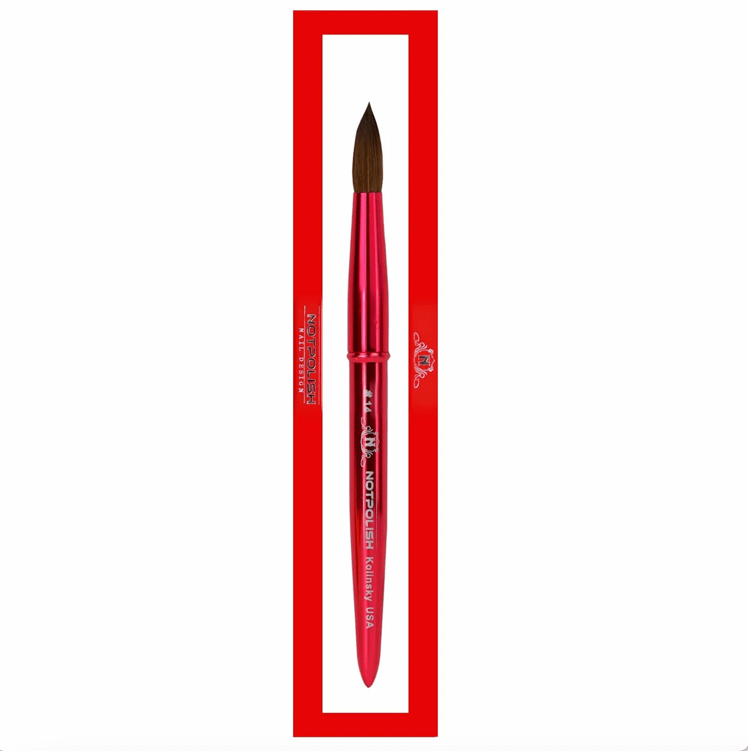 Notpolish Acrylic Brush - Kolinsky - EMOI SUPPLY