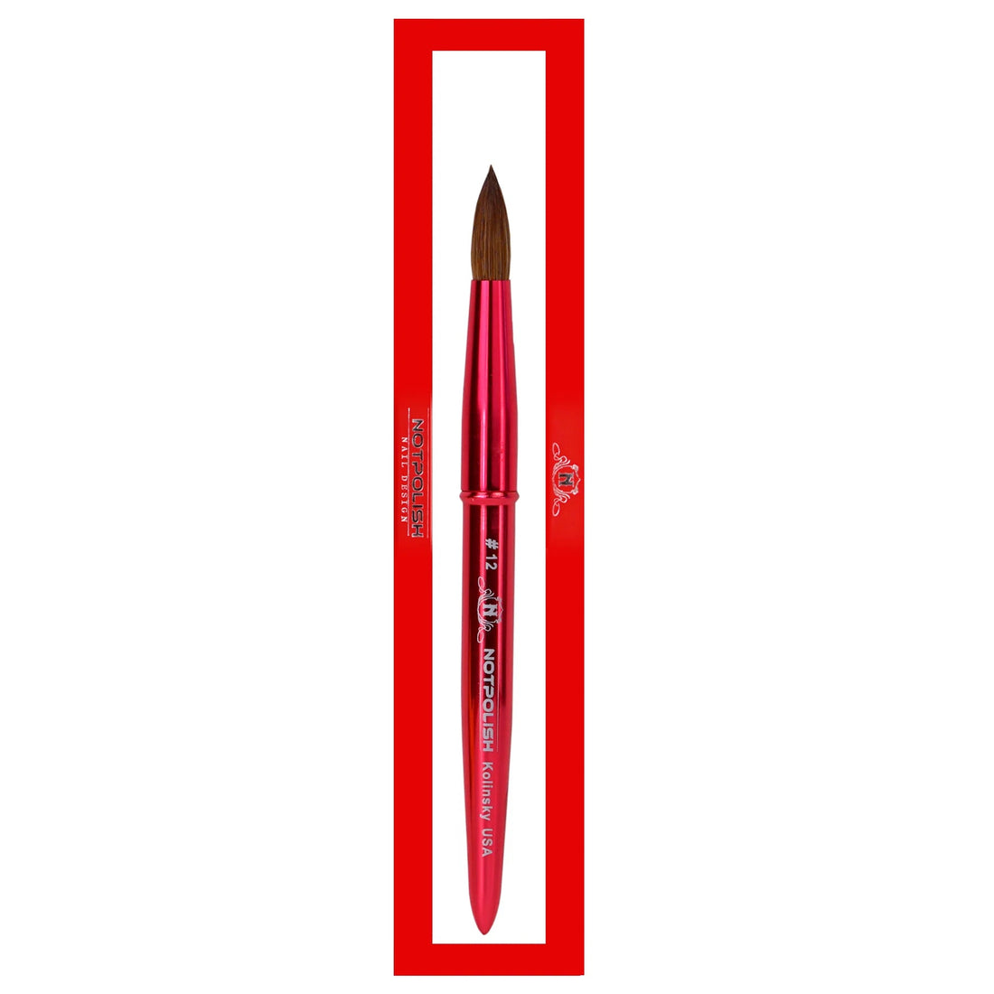 Notpolish Acrylic Brush - Kolinsky - EMOI SUPPLY