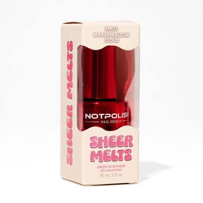 Notpolish Sheer Melts Gel - SM03 MARSHMALLOW CLOUD
