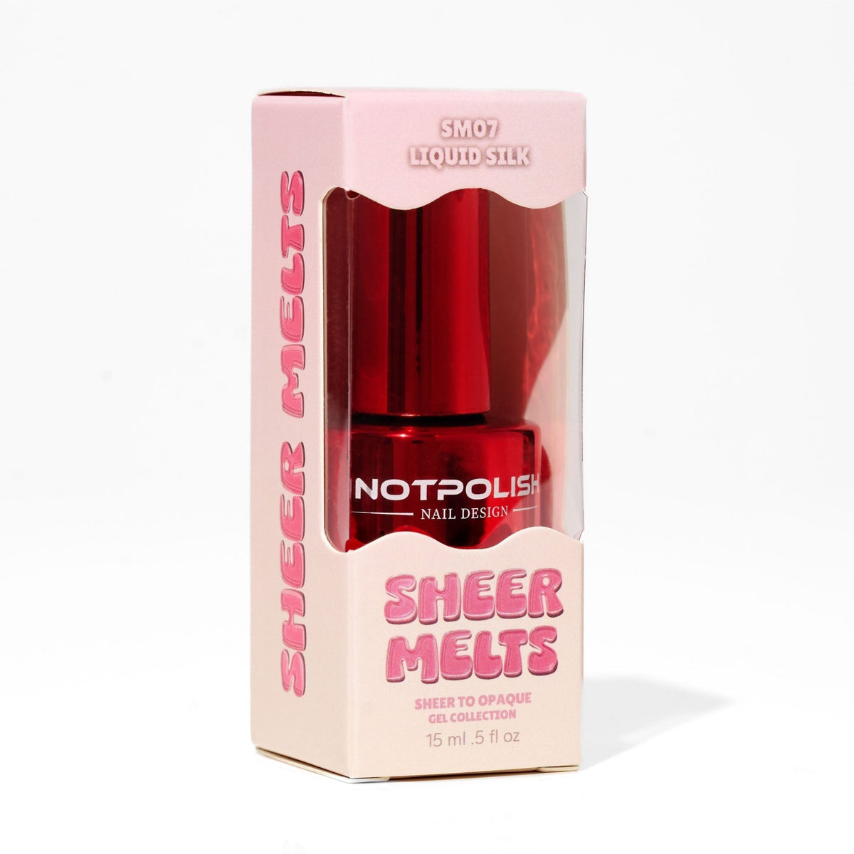 Notpolish Sheer Melts Gel - SM07 LIQUID SILK - Emoi Supply