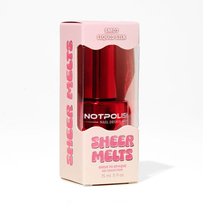 Notpolish Sheer Melts Gel - SM07 LIQUID SILK