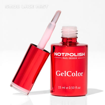 Notpolish Sheer Melts Gel - SM08 LACE MIST