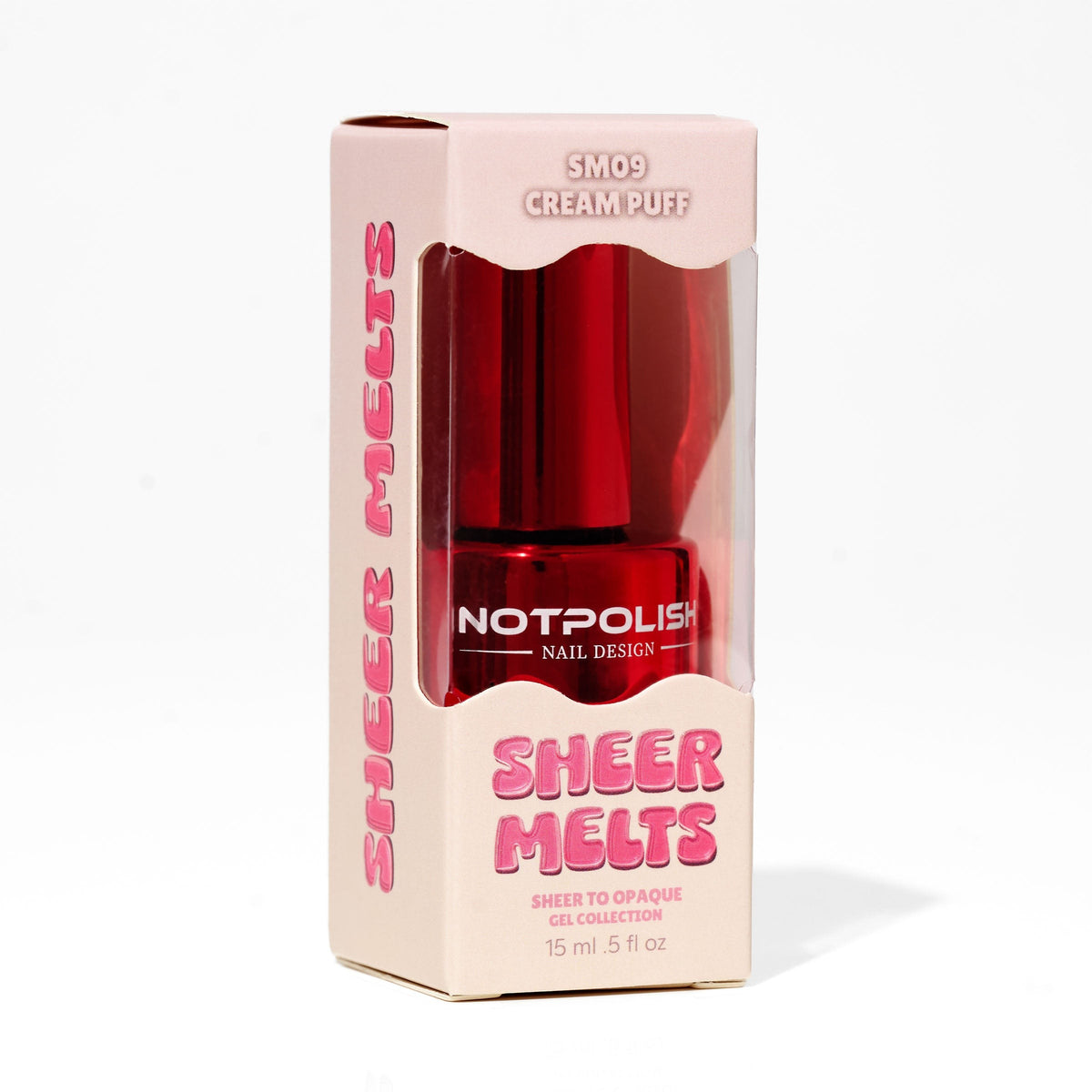 Notpolish Sheer Melts Gel - SM09 CREAM PUFF