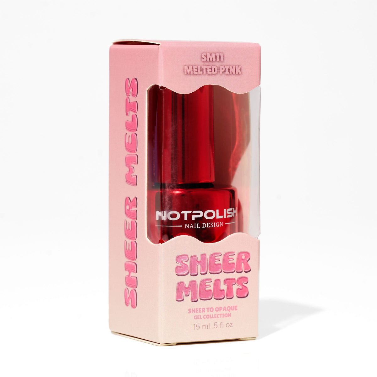 Notpolish Sheer Melts Gel - SM11 MELTED PINK