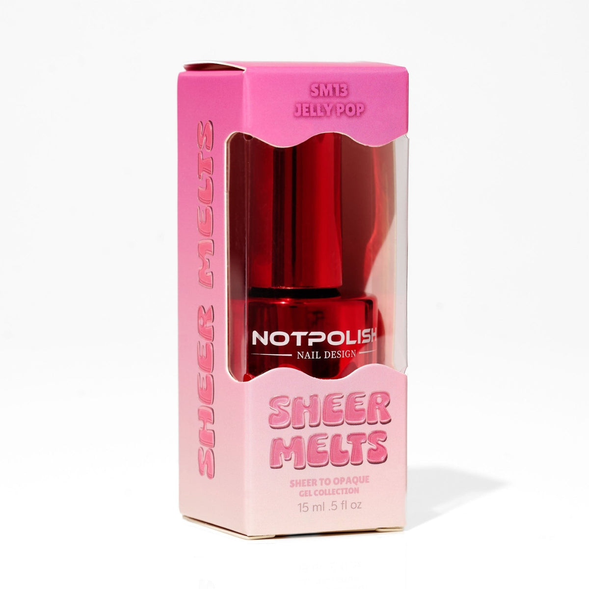 Notpolish Sheer Melts Gel - SM13 JELLY POP - Emoi Supply