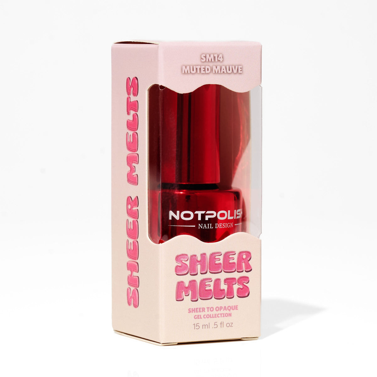 Notpolish Sheer Melts Gel - SM14 MUTED MAUVE
