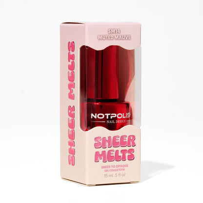 Notpolish Sheer Melts Gel - SM14 MUTED MAUVE