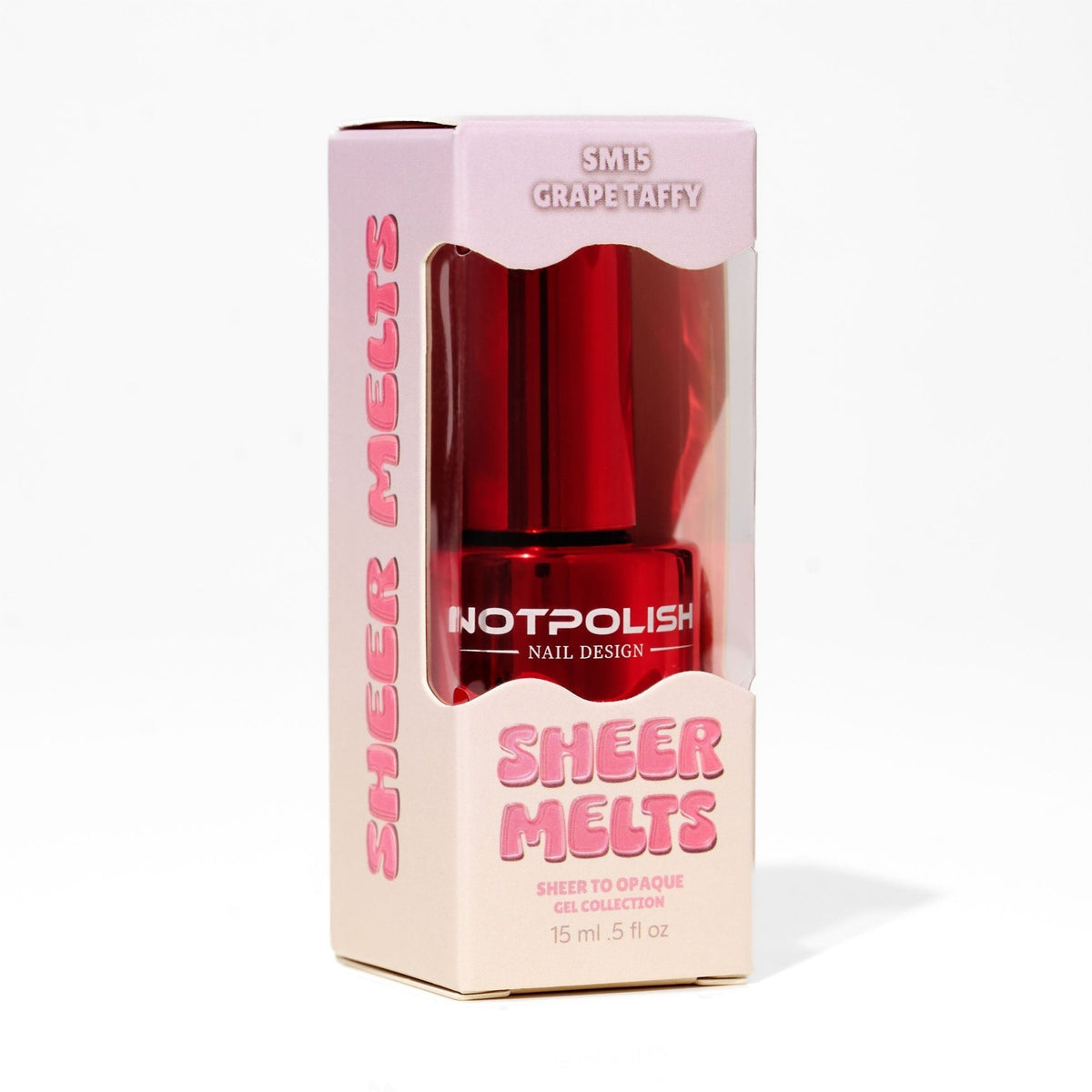 Notpolish Sheer Melts Gel - SM15 GRAPE TAFFY - Emoi Supply
