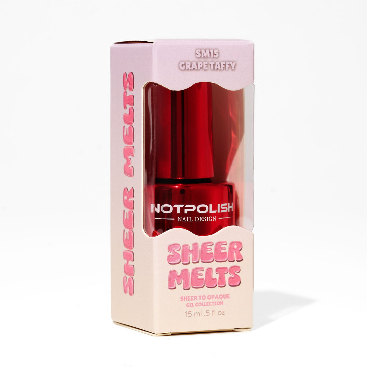 Notpolish Sheer Melts Gel - SM15 GRAPE TAFFY