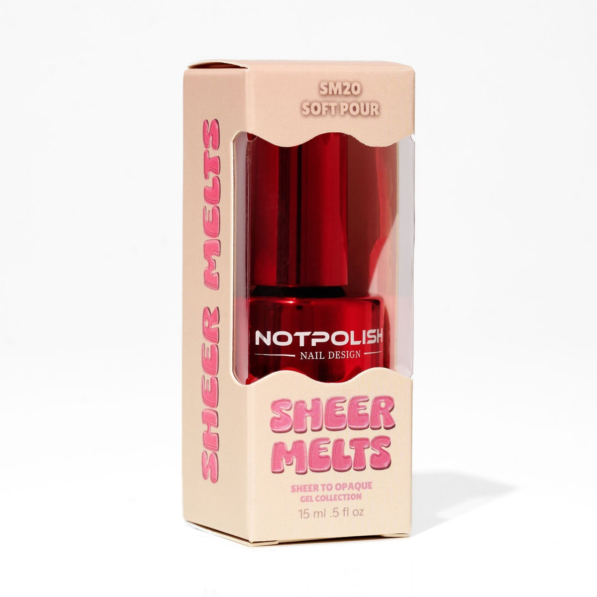 Notpolish Sheer Melts Gel - SM20 SOFT POUR - Emoi Supply