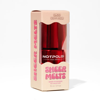 Notpolish Sheer Melts Gel - SM20 SOFT POUR - Emoi Supply