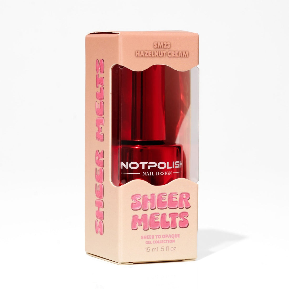 Notpolish Sheer Melts Gel - SM23 HAZELNUT CREAM - Emoi Supply