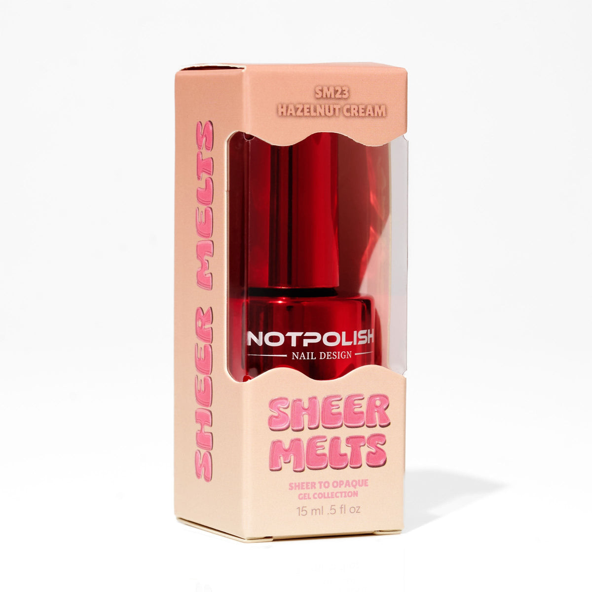 Notpolish Sheer Melts Gel - SM23 HAZELNUT CREAM