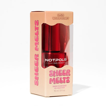 Notpolish Sheer Melts Gel - SM26 WARM HONEY - Emoi Supply