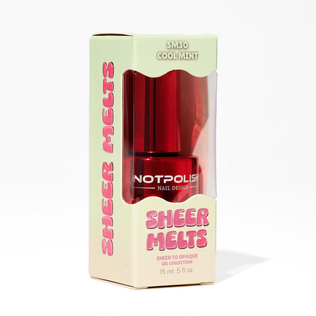 Notpolish Sheer Melts Gel - SM30 COOL MINT - Emoi Supply
