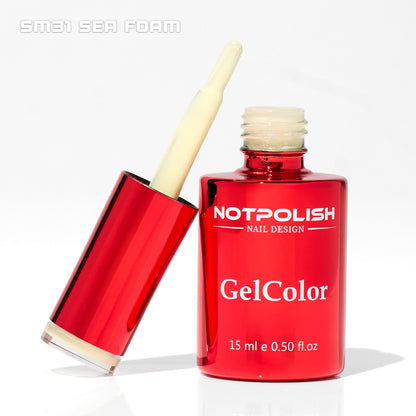 Notpolish Sheer Melts Gel - SM31 SEA FOAM