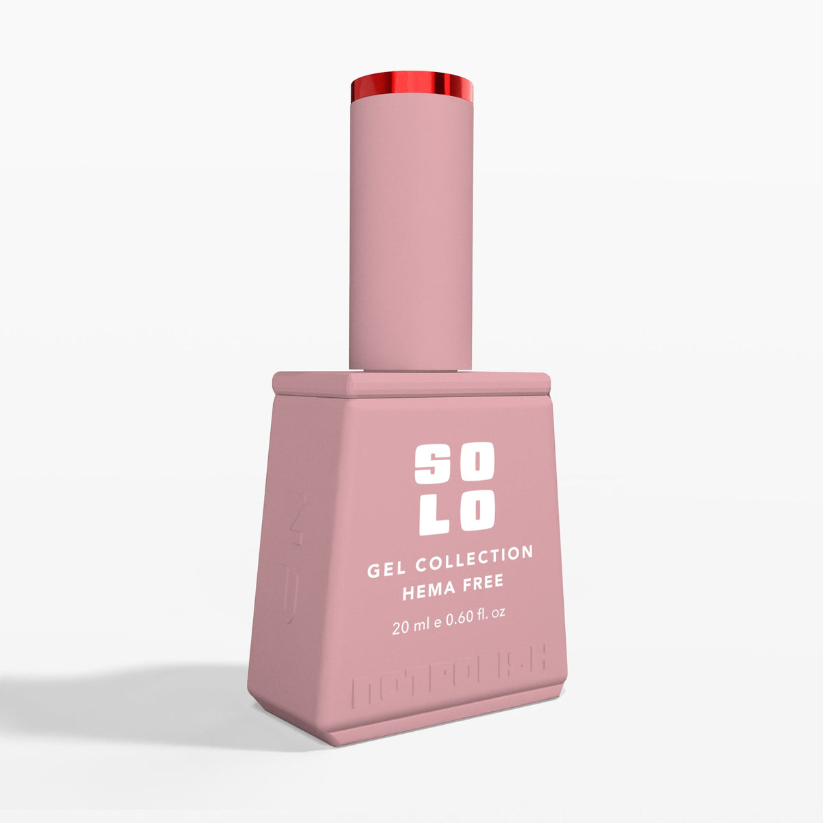 Notpolish Solo Gel SO313 On Top rosy pink nude gel nail polish 20ml bottle
