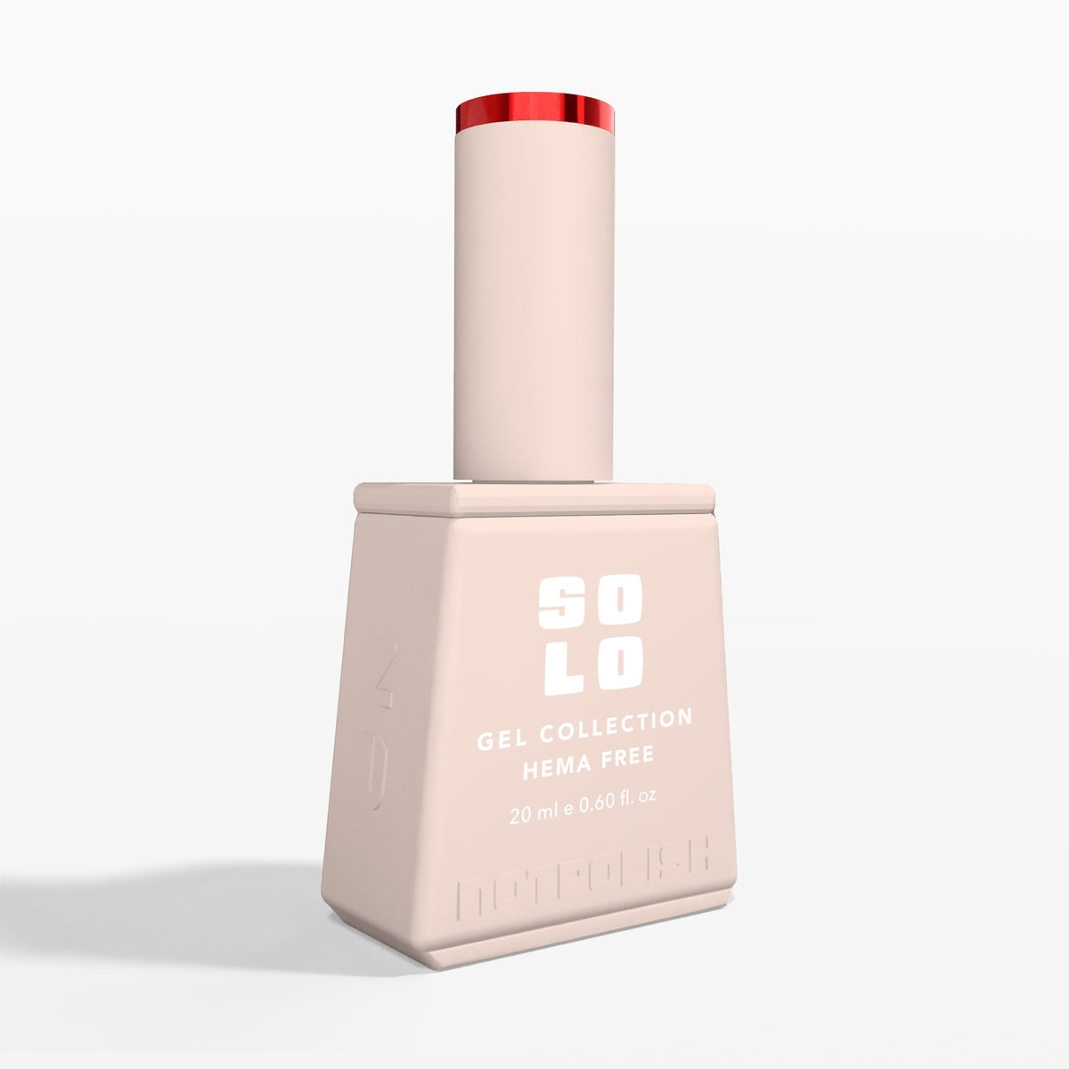 Notpolish Solo Gel SO320 Size Matters peachy cream gel nail polish 20ml bottle