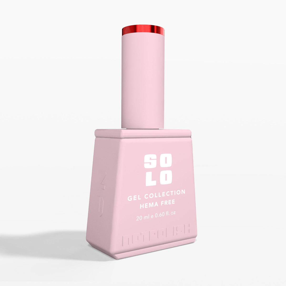 Notpolish Solo Gel SO321 All Smiles pastel pink gel nail polish 20ml bottle