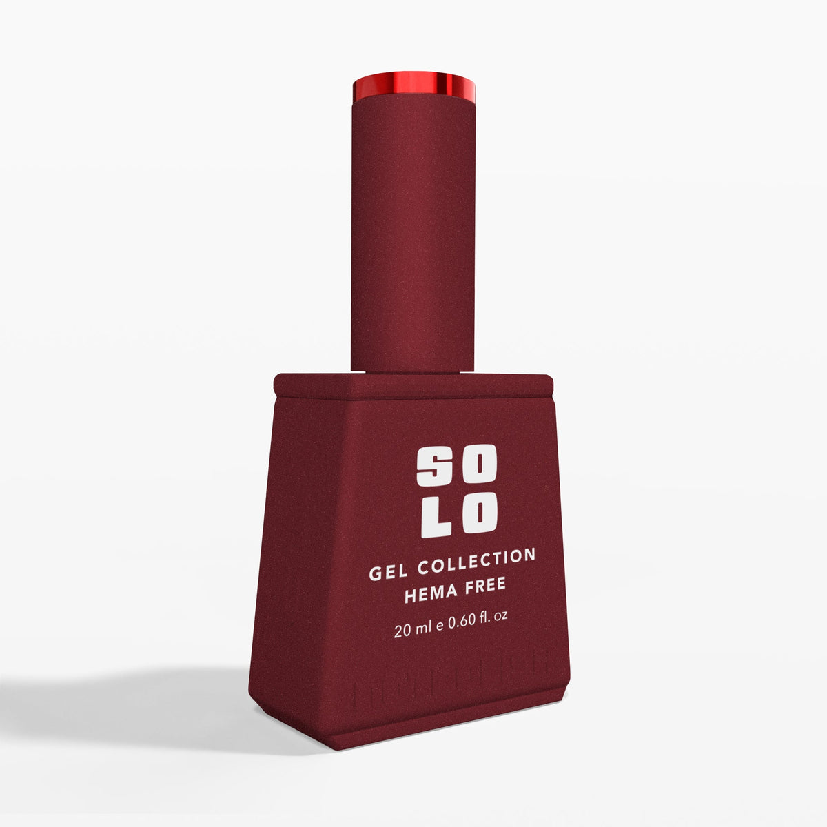 Notpolish Solo Gel SO337 Friday Nite red shimmer gel nail polish 20ml bottle