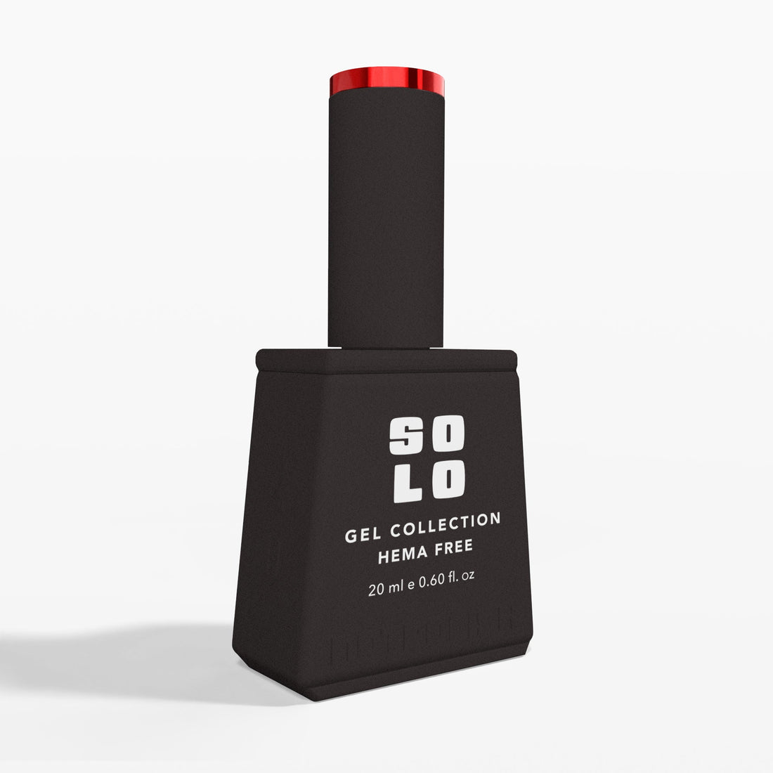Notpolish Solo Gel SO341 Blacked Out black cherry gel nail polish 20ml bottle