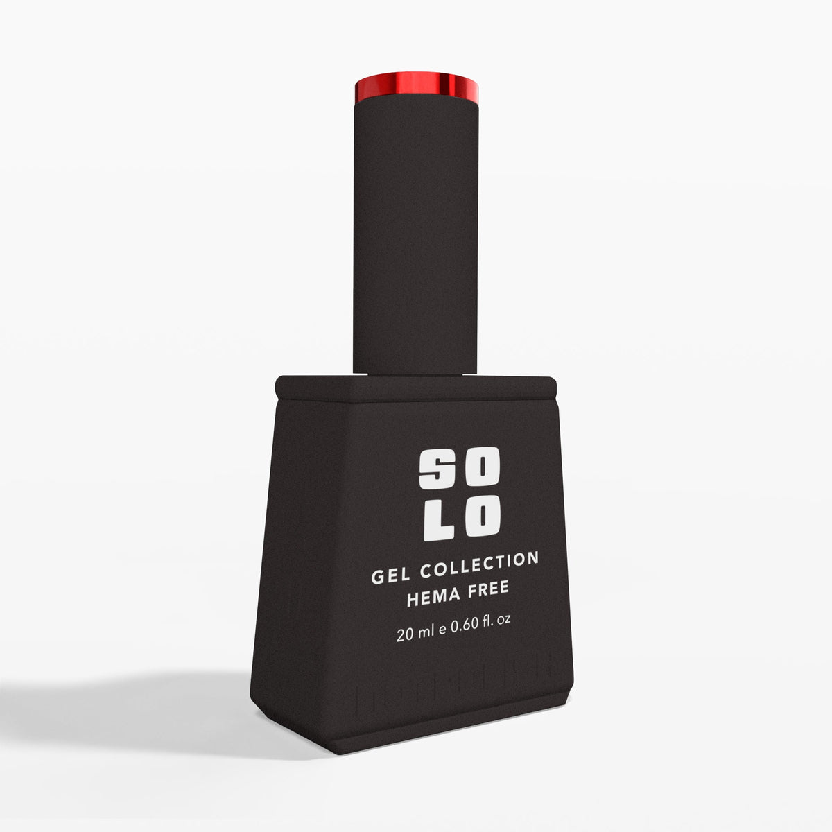 Notpolish Solo Gel SO341 Blacked Out black cherry gel nail polish 20ml bottle
