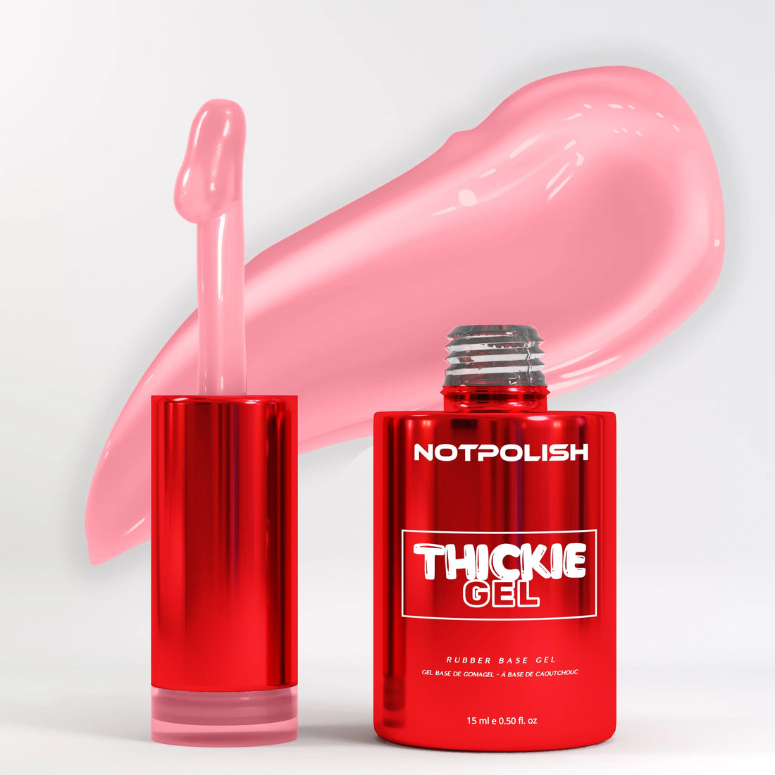 Notpolish Thickie Gel - TG18 Coral Cream - EMOI SUPPLY