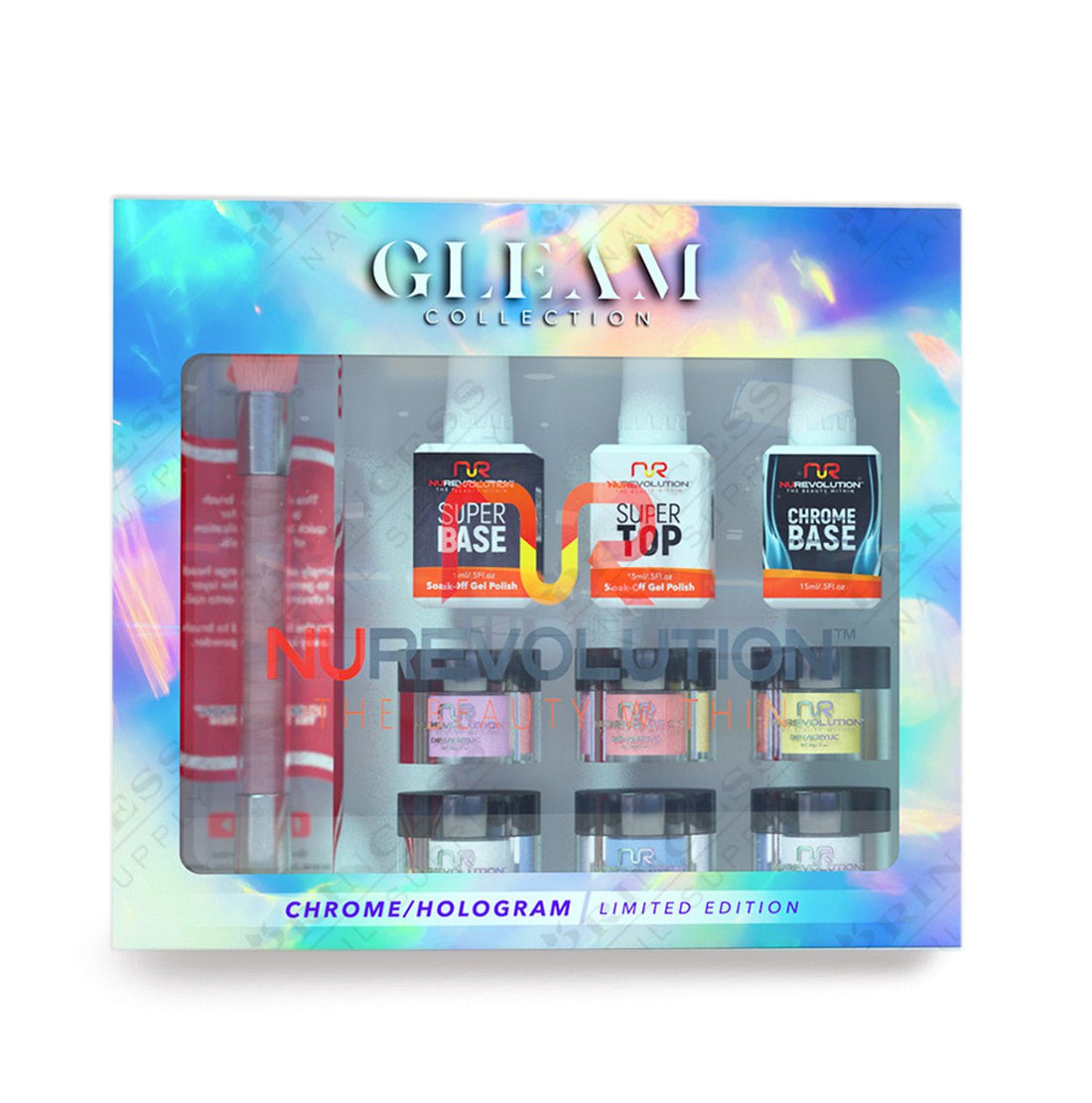 NuRevolution Hologram Gleam Collection - EMOI SUPPLY