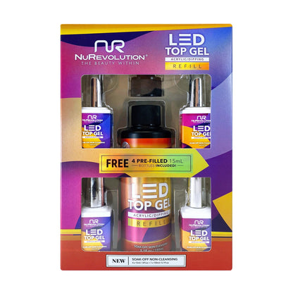 NuRevolution LED Top Gel - EMOI SUPPLY