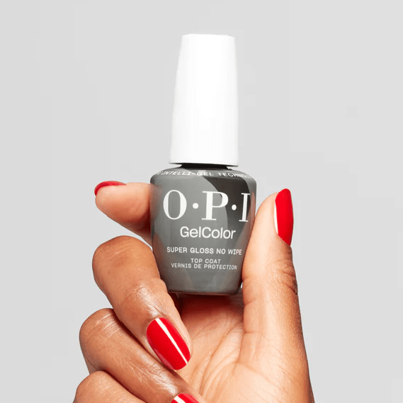 OPI Gel – Super Gloss No Wipe Top Coat (GC005) - EMOI SUPPLY