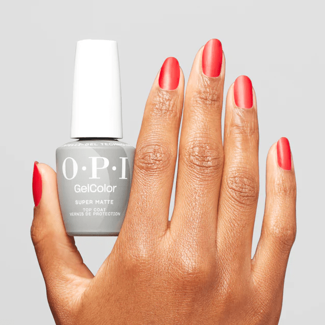 OPI Gel – Super Matte Top Coat (GC004) - EMOI SUPPLY