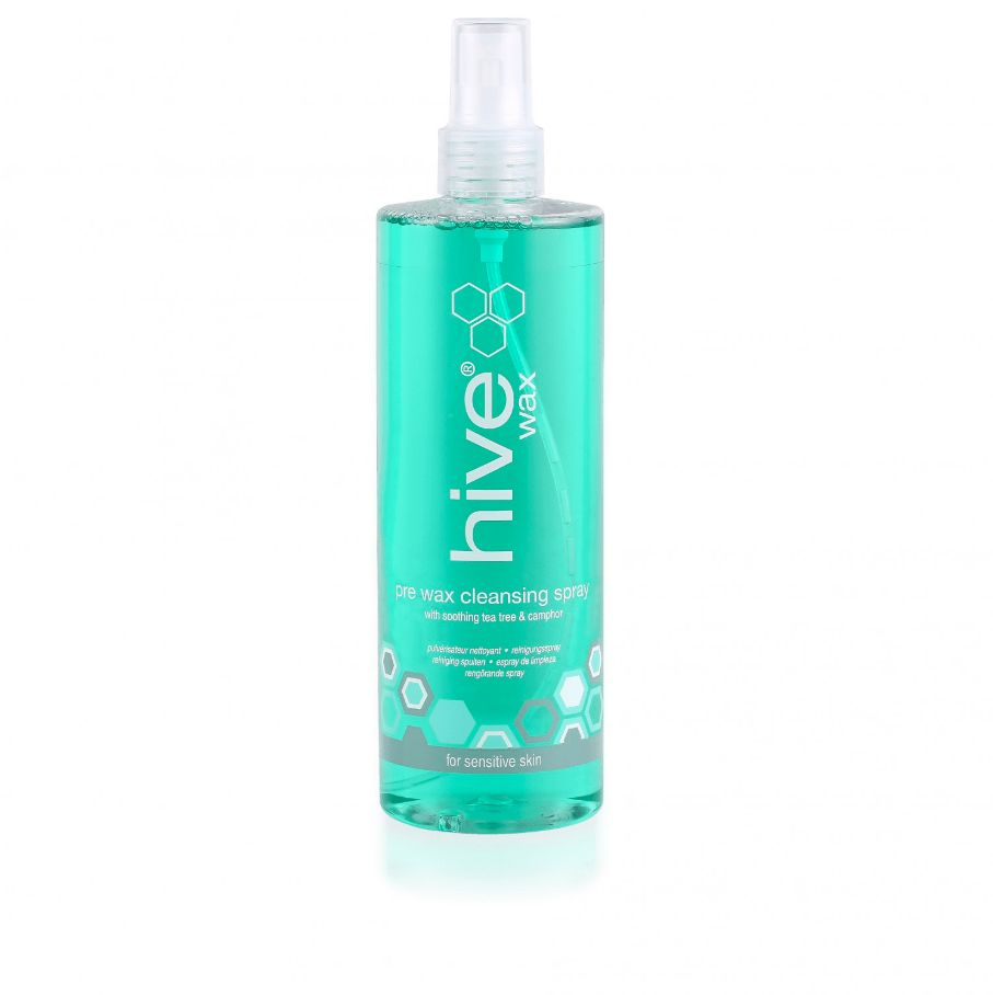 Pre Wax Cleansing Spray with Tea Tree Oil 400ml by Hive - EMOI SUPPLY