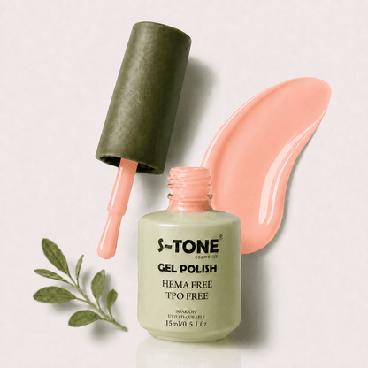 S-Tone Gel Polish - Apricot Nude - A006 - Emoi Supply